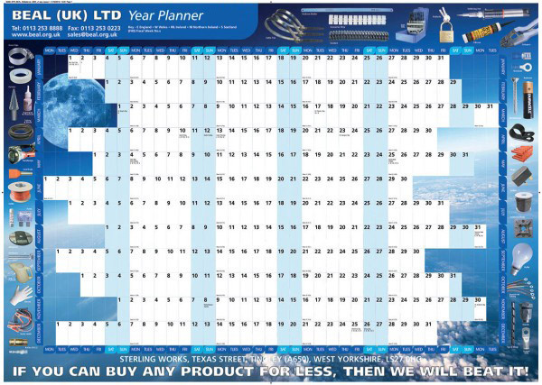 Wall Planner 2025