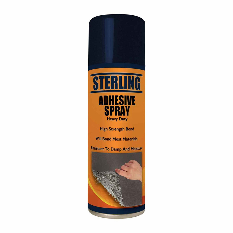 Sterling Spray Adhesive Heavy Duty Aerosol/Spray (400ml) (Pack of 1)