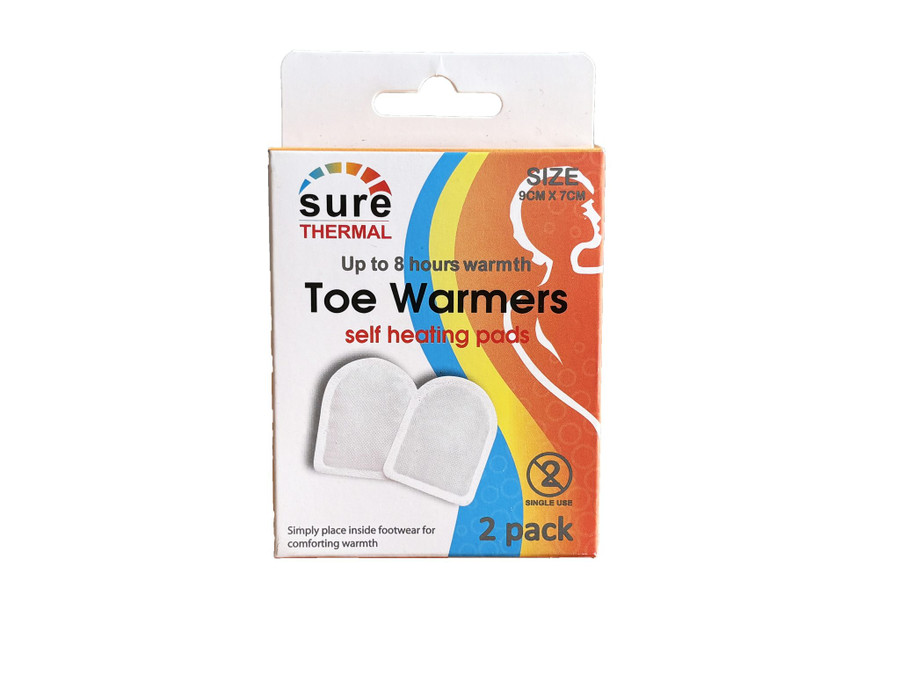 Toe Warmer Pads – 2 Pack