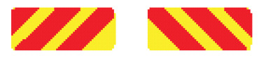 Pair of Marker Boards UK (type 2/3) (Pack of 2)