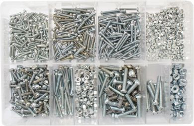 Assorted BA Screws & Nuts 2BA-6BA (500 Pairs)
