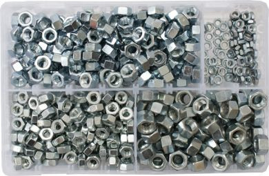 Assorted Steel Nuts 3/16-3/8 UNF  ( 600  Pieces )