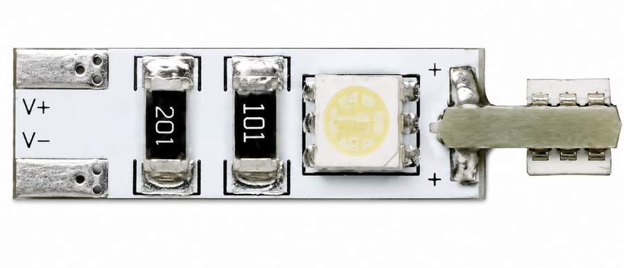 LED EB501 - (4 LED) Blue (Pack of 2)