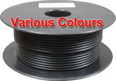 Thin Wall Cable 32/0.20 x 50m (Various colors)