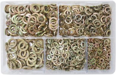 Assorted Spring Washers M5-M12 (1000 Pieces )