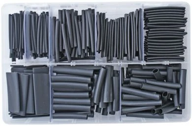 Assorted Box of 2:1 Heatshrink Mix  (360 Pieces)