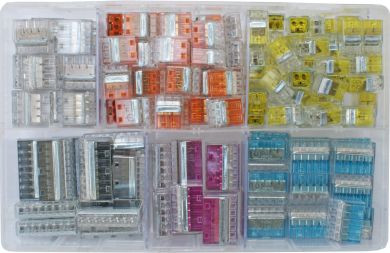 Assorted Helacon Connectors (150 Pieces)