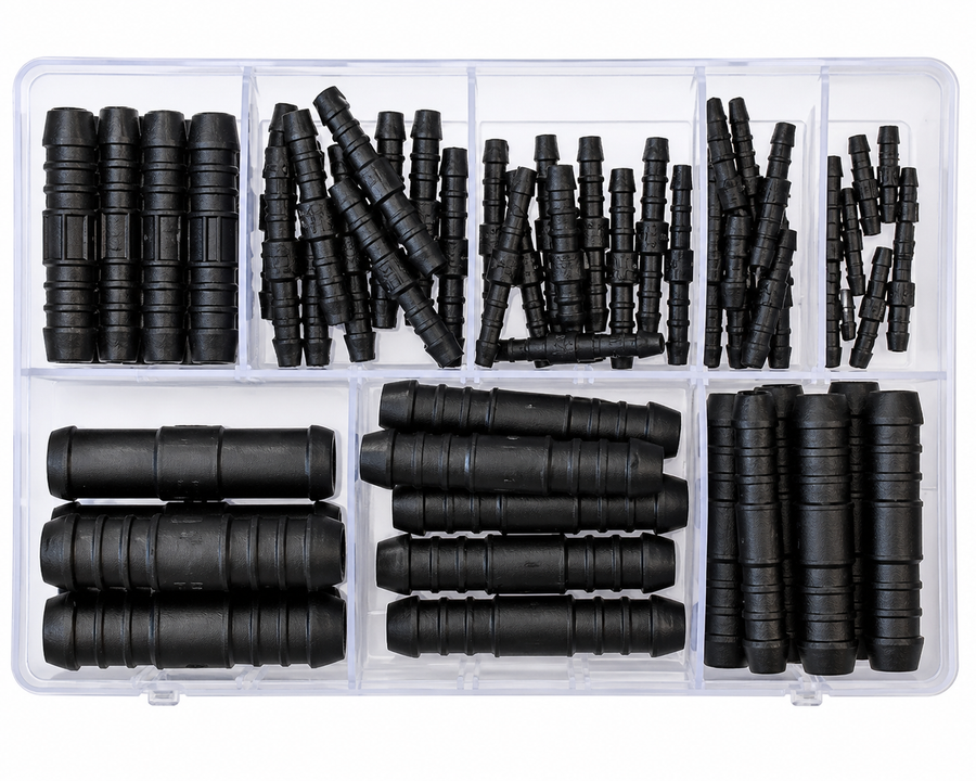 Assorted Hose Menders (Plastic) (70 Pieces )