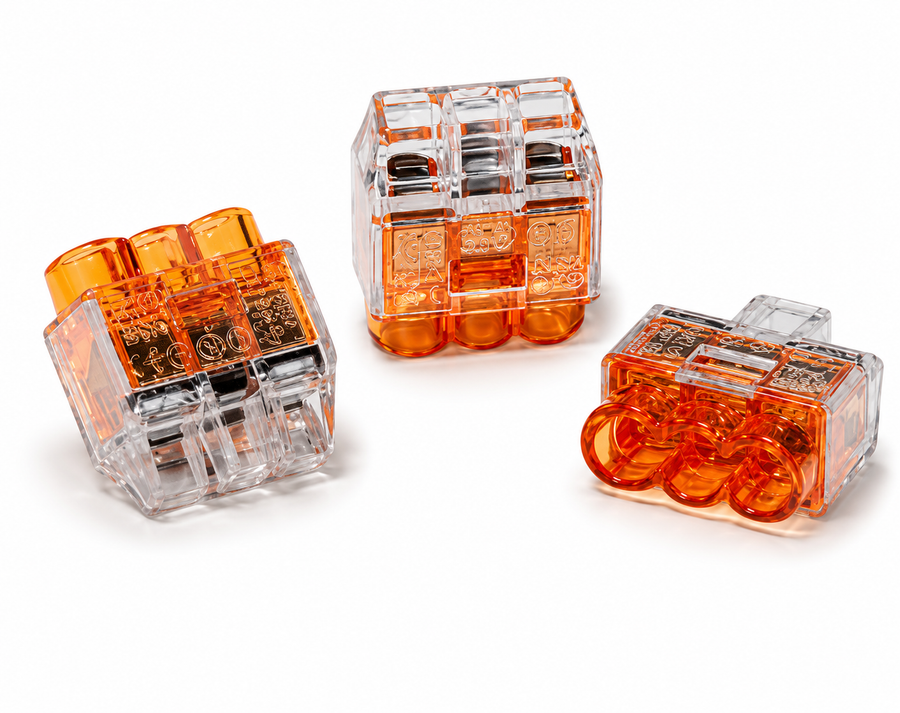 3 Hole HelaCon Plus Mini Connectors (Pack of 100)