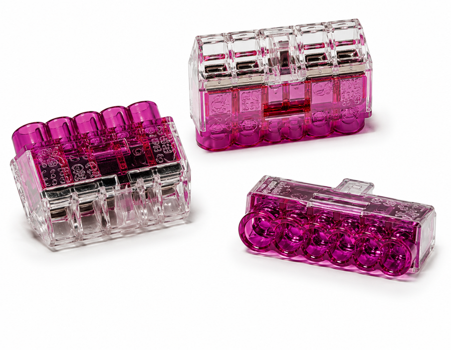 6 Hole HelaCon Plus Mini Connectors (Pack of 50)
