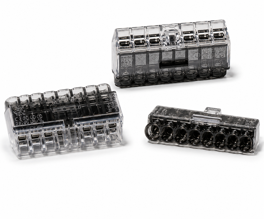 8 Hole HelaCon Plus Mini Connectors (Pack of 50)