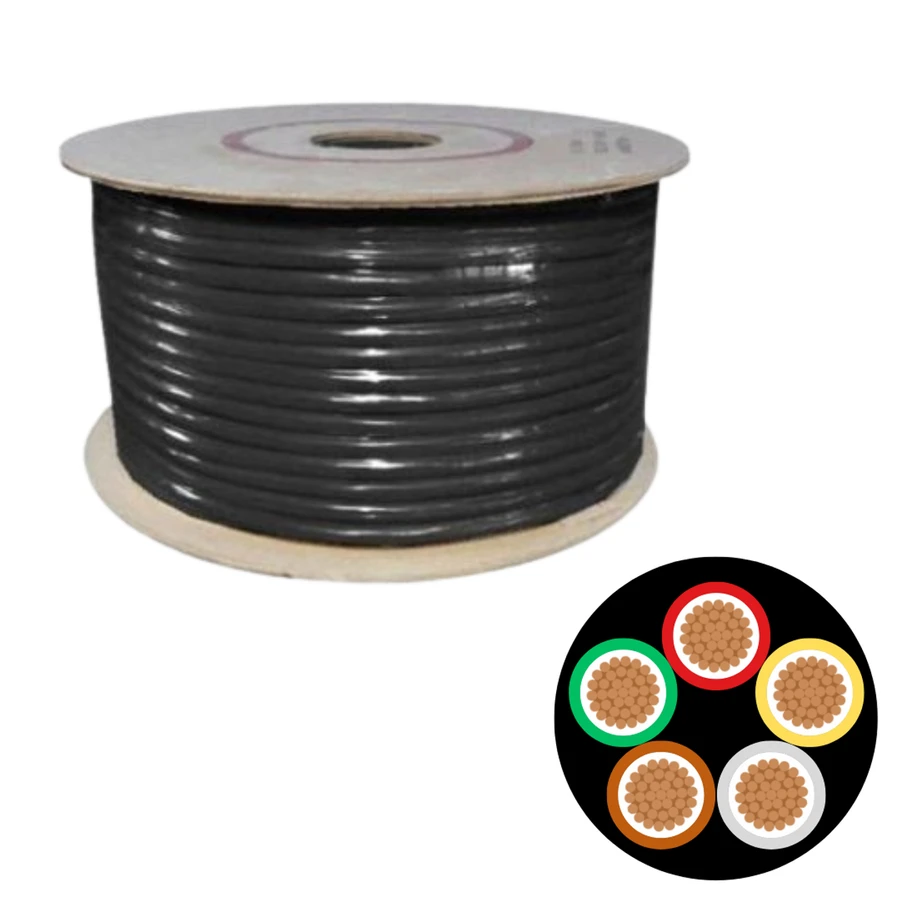 5 Core 5x9/0.30 Cable 30m