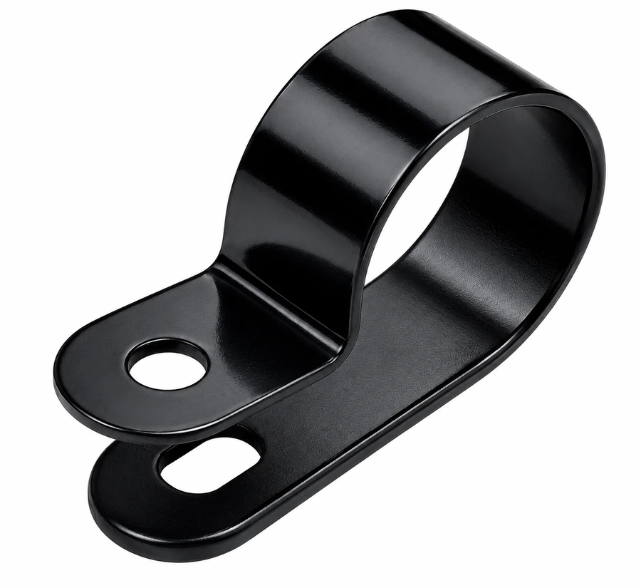 Black Nylon P Clips (Pack of 100)