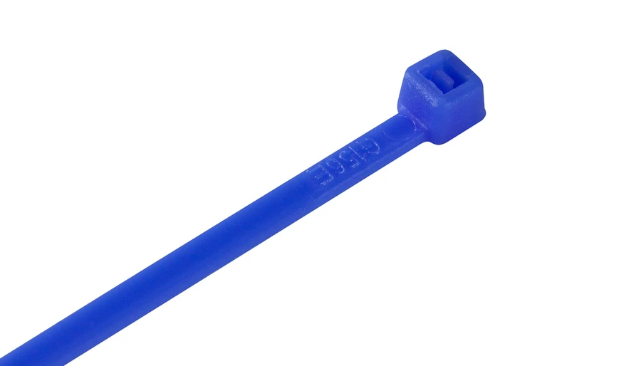 Blue Nylon Cable Ties (Pack of 100)