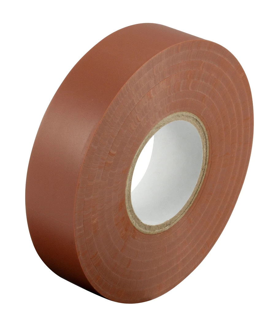 Pro Grade PVC Insulation Tape - Brown