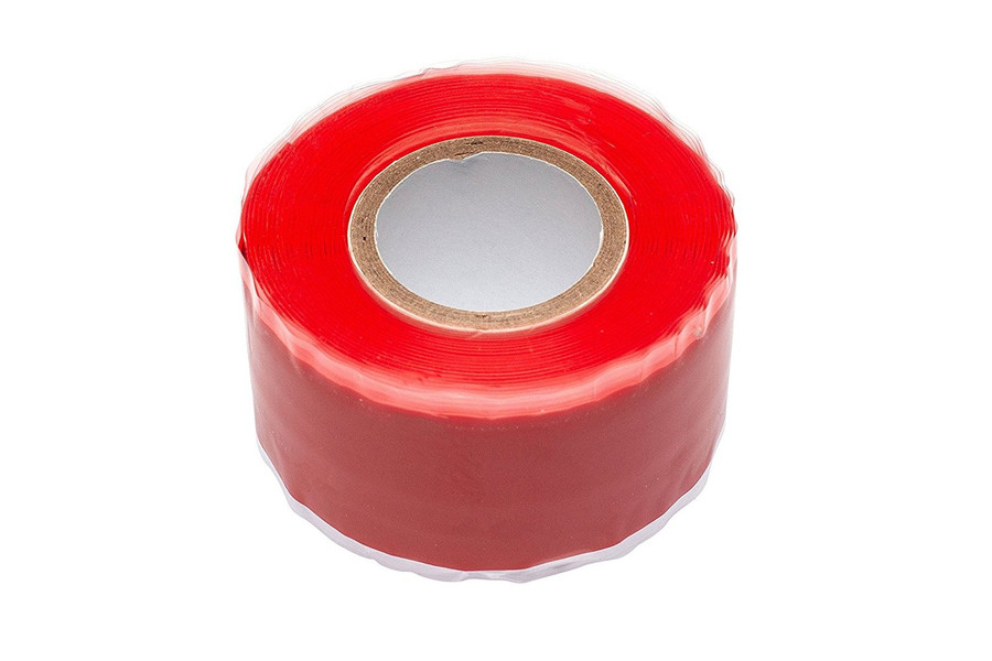 Red Silicone Tape, 25mm x 3m (Pack of 1)