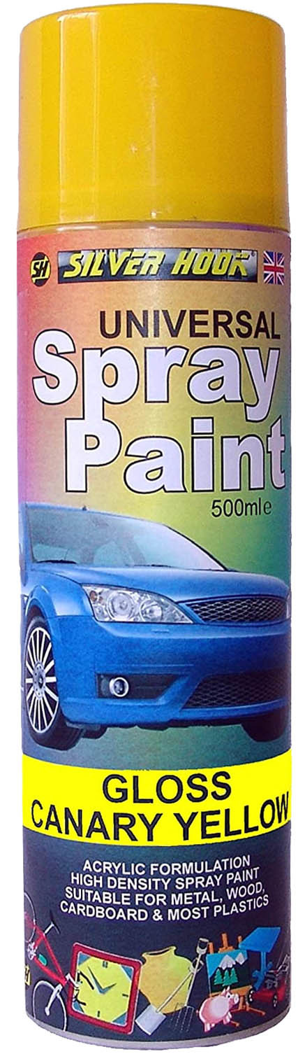 Paint - Gloss Aerosol Spray - Various Colours(500ml) (Pack of 1)