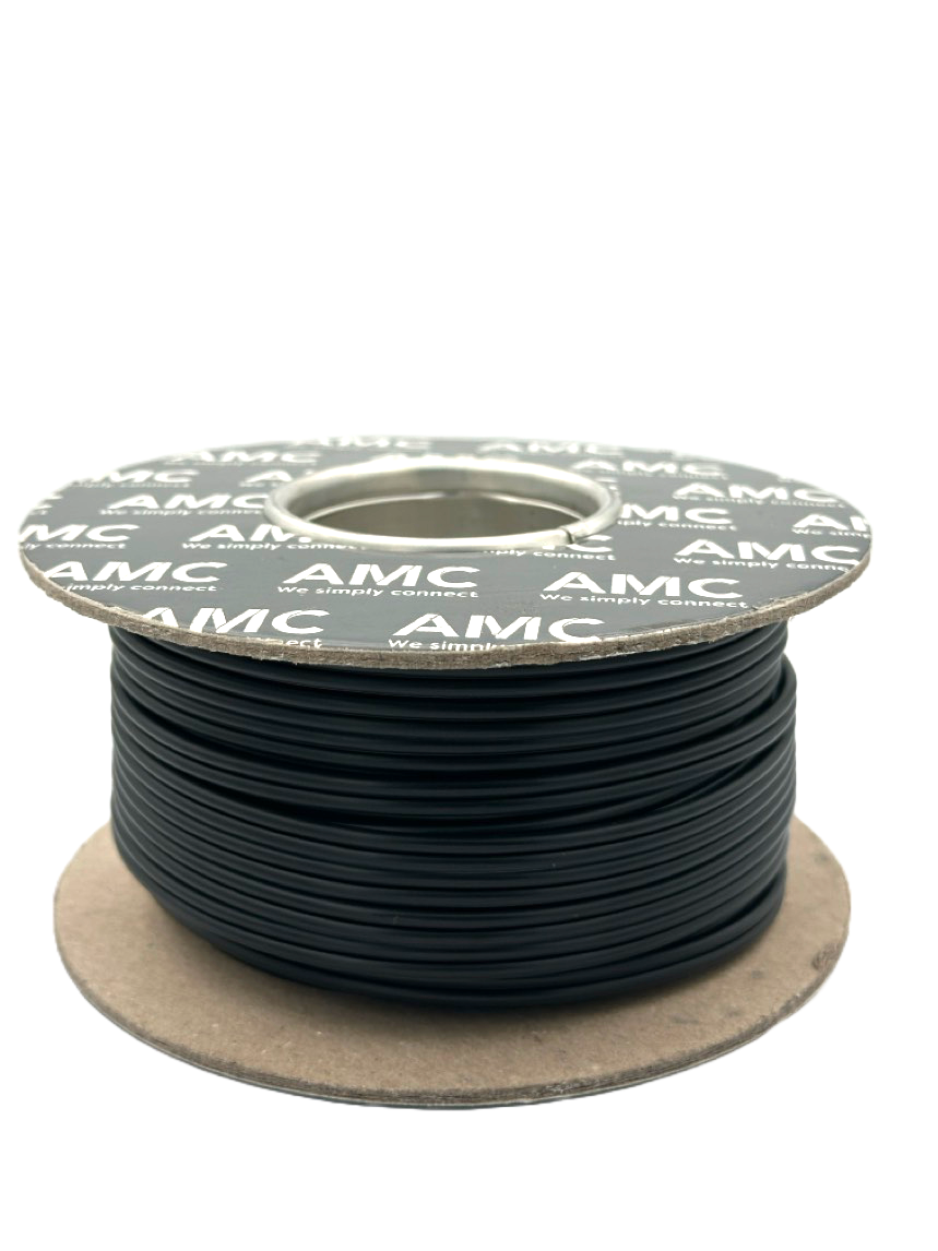 Speaker Cable Black 2 x 21/0.30 (15A) 2x1.5mm² x 30m BLACK