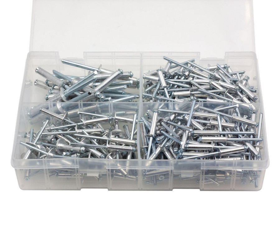 Assorted Peel Rivets (275 Pieces)