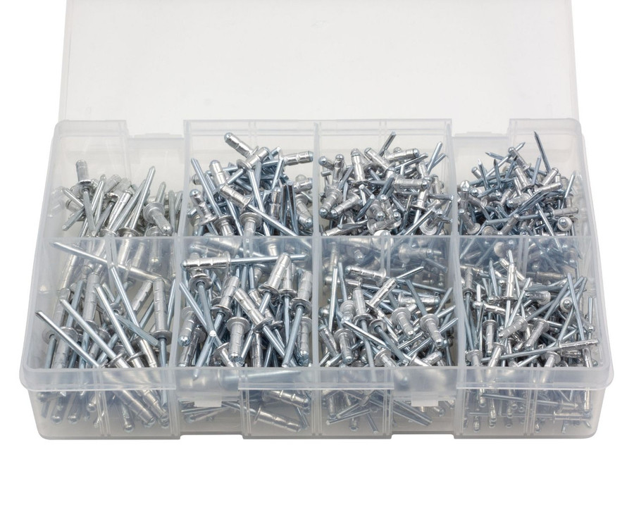 Assorted Multi-grip Rivets (500 Pieces)