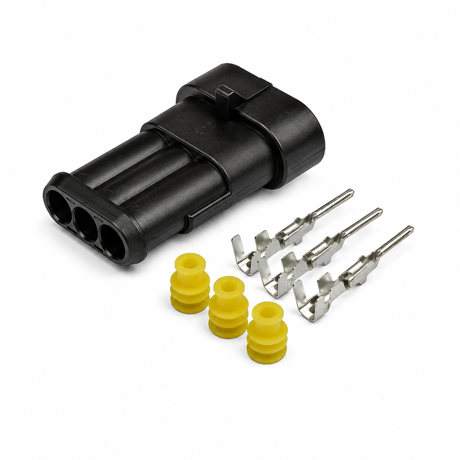 3 Way, Male SuperSeal Connectors  (Pack of 1)