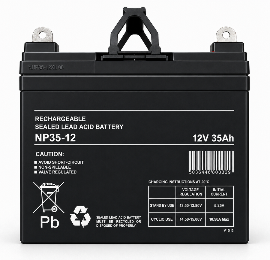 S.L.A. Battery 12v-35Ah