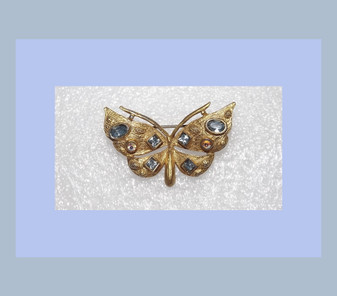 Butterfly Art-Deco Chanel Brooch