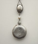 Antique STERLING Silver Ladies Pocket Watch Lavalier~Redesign 4 Aesthetic Value