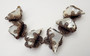 Vintage Chunky Selro Selini Ornate Bracelet MOP Filigree Metal GORGEOUS