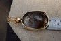 Amazing Huge 275+ Carat Weight Faceted Smoky Quartz Gemstone Pendant Necklace