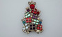 2007 Avon Christmas Tree Pin Collectors Xmas Brooch Gifts 4th Annual Excellent