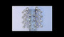 Vintage Old Hollywood Glam Runway Couture Rhinestone Earrings Sparkling Icy Branches Old Costume Jewelry