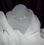 Spectacular Trifari Rhinestone Necklace Ear's Demi Parure 1950's Hollywood Glam Wedding Jewelry Set