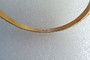 Crown Trifari Gold Nugget Bangle Slim Elegant Gold Plated Bracelet Nice!