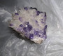 Fluorite Cubes & Sphalerite on White Calcite Specimen Elmwood Mine Tn. Excellent