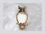 Trifari Jelly Belly Owl Fur Clip Alfred Philippe Sterling Silver Mystery Brooch