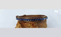 Miriam Haskell Hinged Bangle Bracelet Blue Rhinestones 1940's Old Costume Jewelry