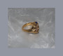 Cleopatra Ring Franklin Mint 1989 14K Gold Coin Center Sterling Gallery  Lapis Cabs Size 7 Egyptian Revival
