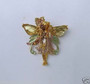 RETIRED KIRKS FOLLY PRIMROSE THE FLOWER FAIRY PIN in BOX with PAPERS & STORY~QQ