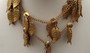 MIRIAM HASKELL 24K RUSSIAN GOLD PLATED NECKLACE OPERA LENGTH 30" LONG~LEAVES