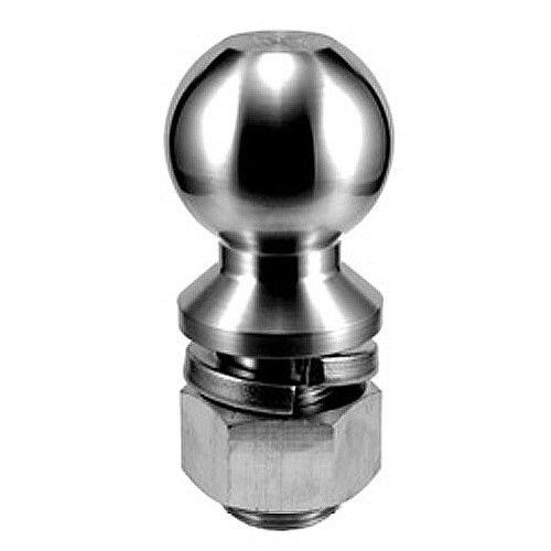 2-5/16" Ball Diameter x 1-1/4" Shank Diameter x 2-1/8" Shank length - Stainless Steel Hitch Ball