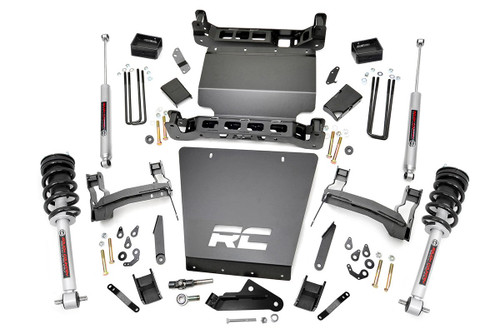 Rough Country - 5 Inch Lift Kit - Bracket - N3 Struts - Chevy/GMC 1500 (14-18 & Classic) - 29133