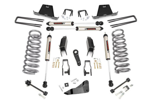 Rough Country - 5 Inch Lift Kit - Gas - V2 - Dodge 2500/Ram 3500 4WD (2003-2007) - 39170