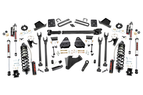 Rough Country - 6 Inch Lift Kit - 4-Link - No OVLD - D/S - C/O Vertex - Ford F-250/F-350 Super Duty (17-22) - 52659