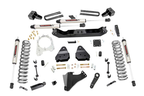 Rough Country - 4.5 Inch Lift Kit - Dually - V2 - Ford F-350 Super Duty 4WD (2017-2022) - 55970
