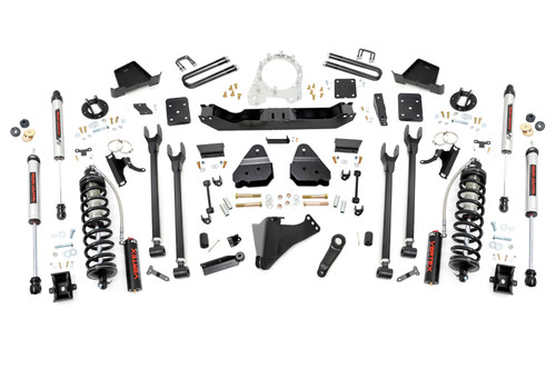 Rough Country - 6 Inch Lift Kit - 4-Link - OVLD - C/O V2 - Ford F-250/F-350 Super Duty (17-22) - 56056