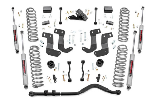 Rough Country - 3.5 Inch Lift Kit - C/A Drop - 2-Door - Jeep Wrangler JL 4WD (2018-2023) - 62930