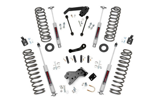 Rough Country - 4 Inch Lift Kit - Jeep Wrangler Unlimited 2WD/4WD (2007-2018) - 68130