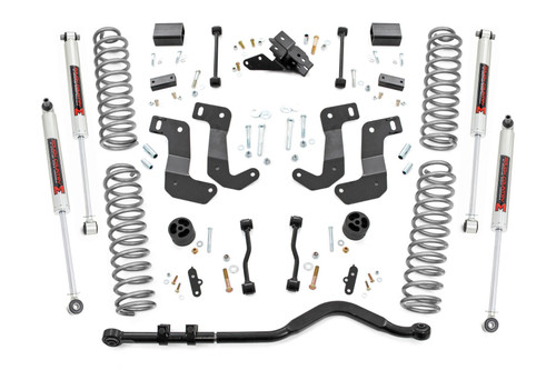 Rough Country - 3.5 Inch Lift Kit - C/A Drop - Stage 1 - M1 - Jeep Wrangler JL 4WD (2024) - 79840