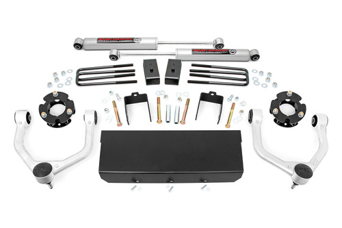 Rough Country - 3 Inch Lift Kit - N3 Shocks - Nissan Titan XD 2WD/4WD (2016-2024) - 83630